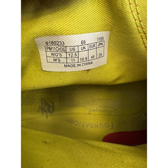 PF Fliers Center Hi Red Canvas High Top Shoe Men’s‎ 11 Women’s 12.5 main image 5